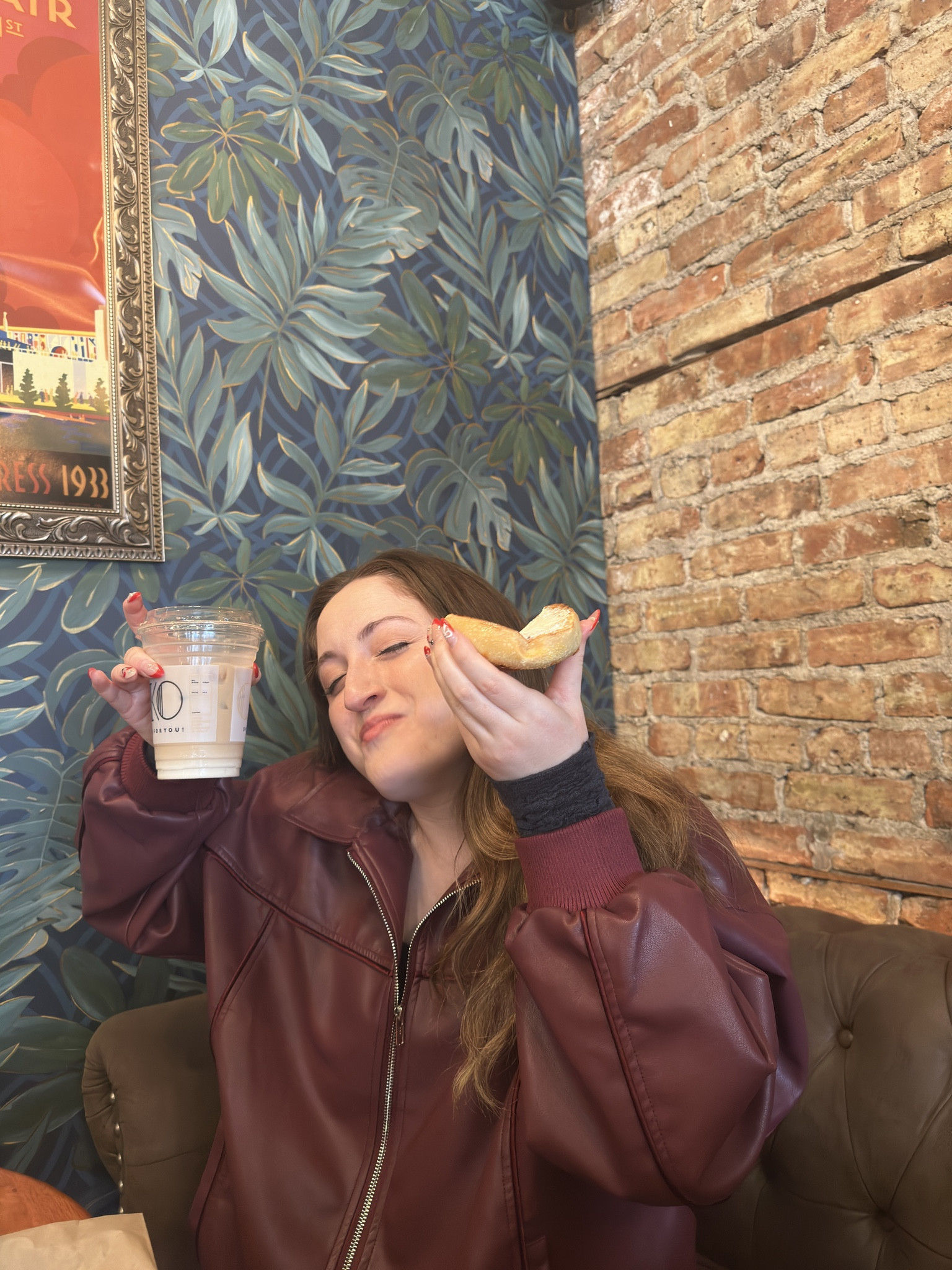 Cherry red leather bomber jacket from Princess Polly 🍒

#LTKstyletip