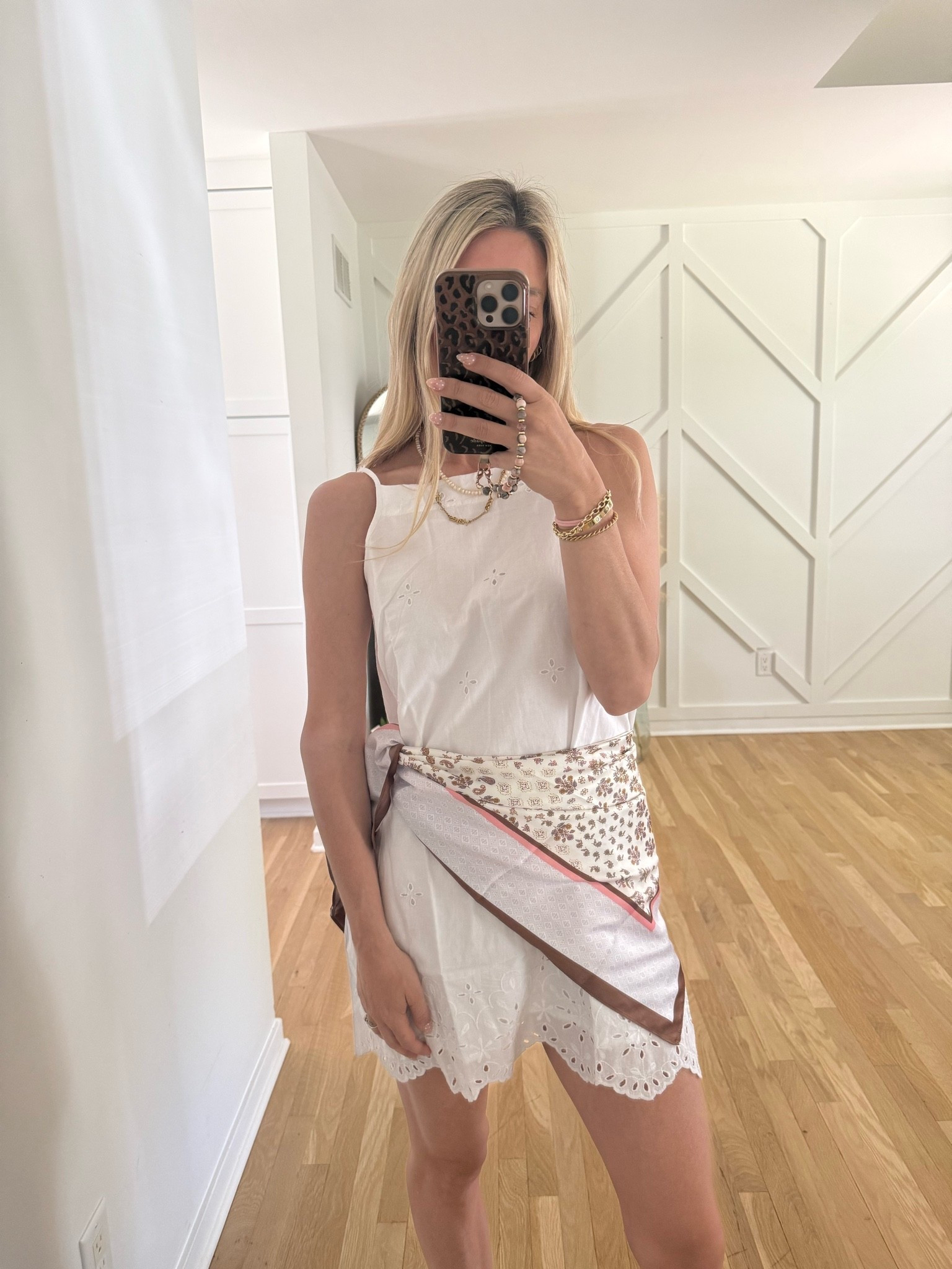 This white Old Navy eyelet dress is giving effortless summer mom style, coastal vacation outfit, and elevated look for less 🤍✨ paired it with a scarf belt for that chic European summer vibe and I’m obsessed. Such a cute lightweight dress for brunch, beach trips, family photos, or summer date nights ☀️

Wearing smalls 🤍

#oldnavystyle #oldnavyfinds #whiteeyeletdress #summerdress #coastalstyle #affordablefashion #momstyle #summeroutfitideas #europeansummer #oldnavyfashion

#LTKootd #LTKgrwm #LTKmomlife