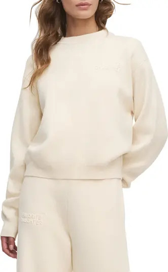Fatigue Sisters Cotton & Cashmere Sweatshirt | Nordstrom