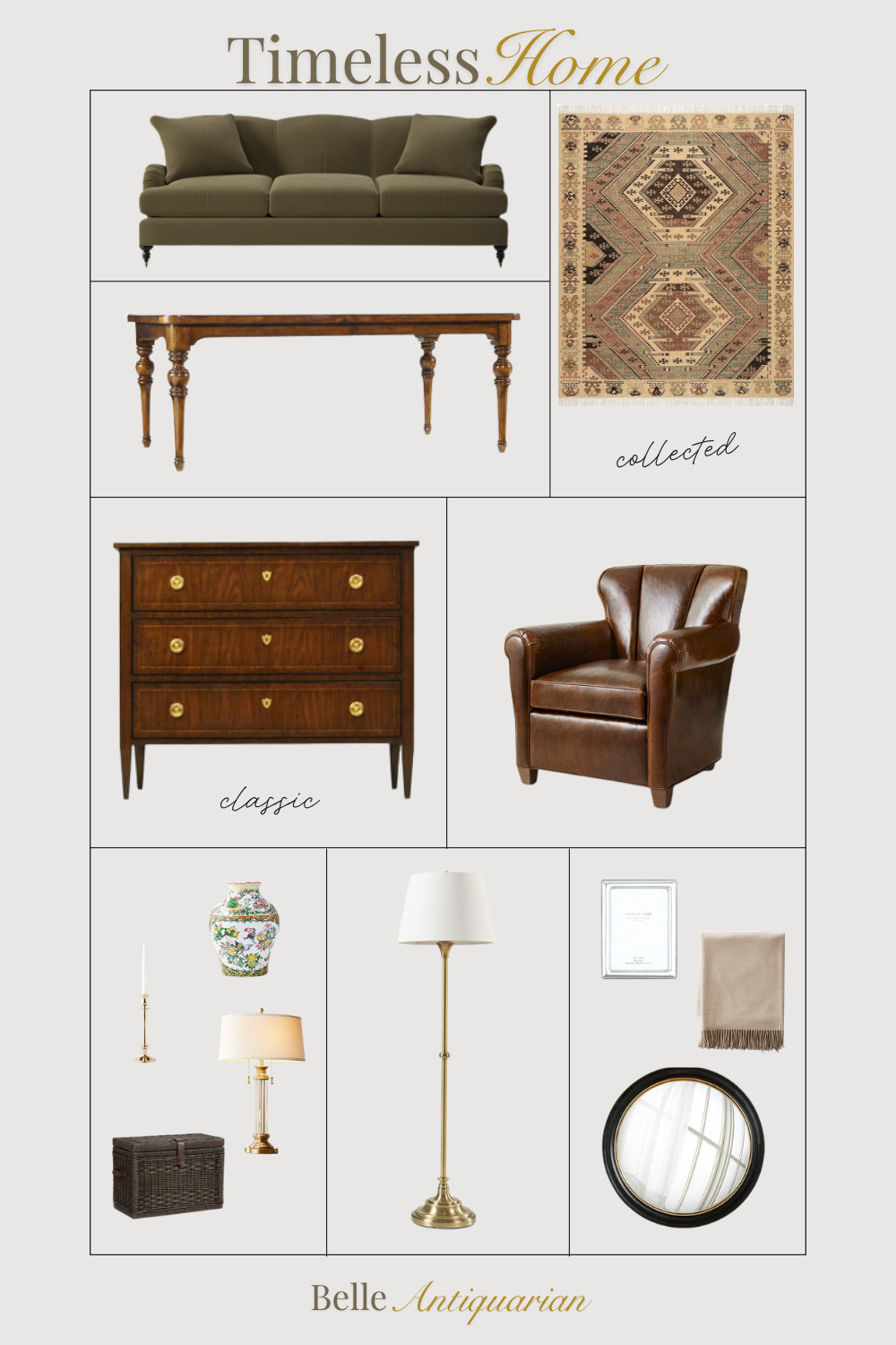 A well-collected home starts with pieces that won’t feel dated a few years from now. I’ve gathered some of my favorite timeless home essentials, from classic furniture and lighting to textiles and decorative pieces that can be layered into a home over time. Shop the full collection here.
 

 #LTKHome