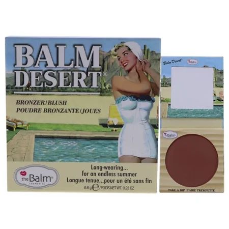 Balm Desert Bronzer-Blush by the Balm for Women - 0.23 oz Makeup | Walmart (US)
