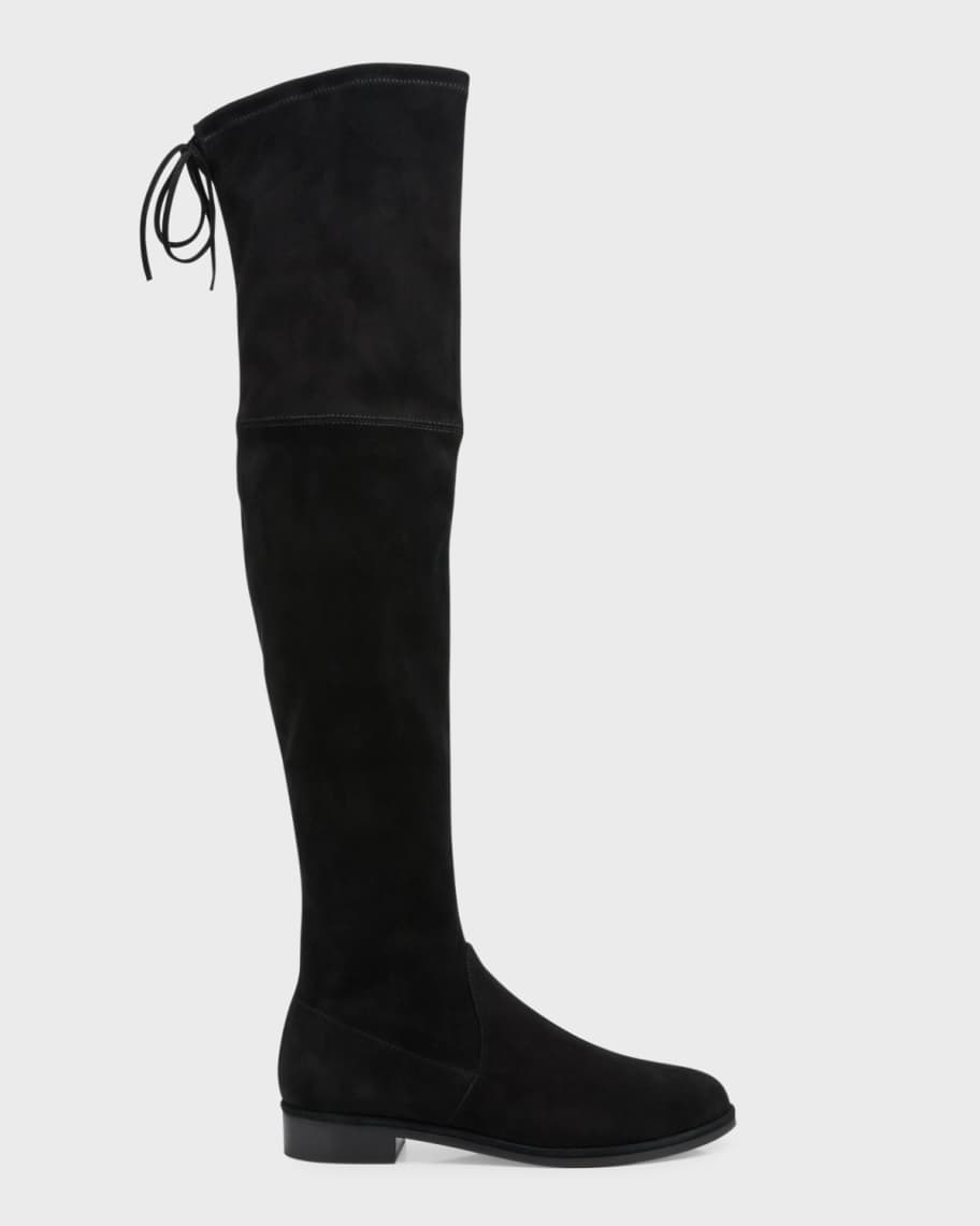Lowland Suede Over-The-Knee Boots | Neiman Marcus