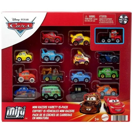 Disney Pixar Cars Die Cast Metal Mini Racers Mini Racers Variety Car Toy New | Walmart (US)