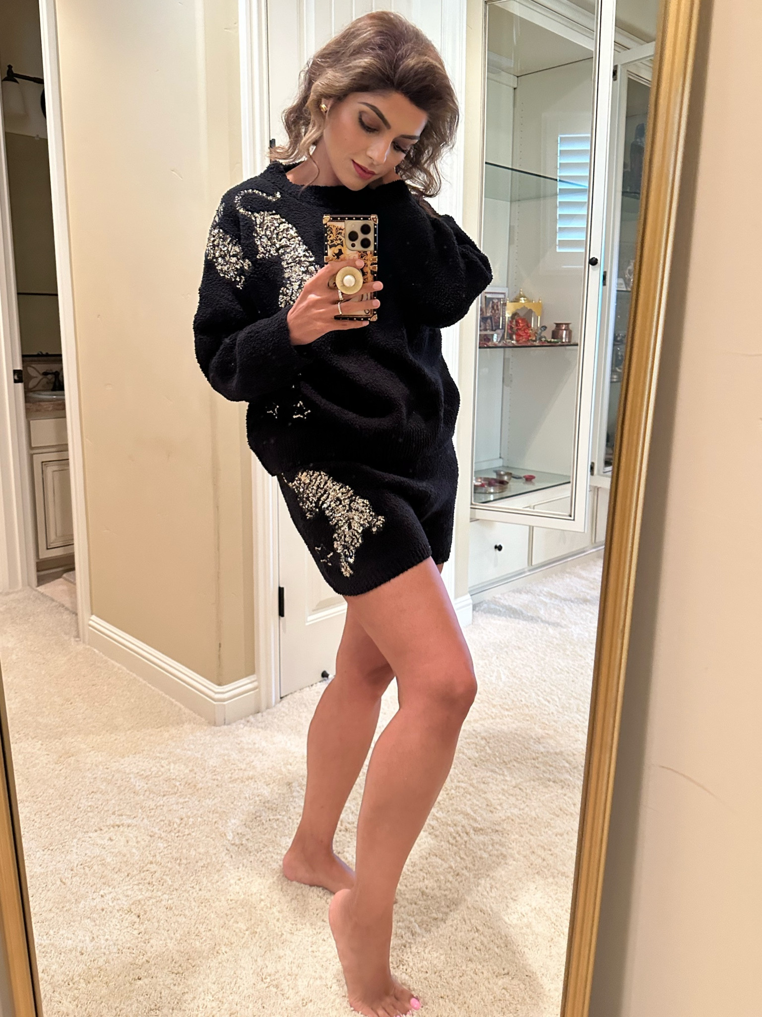 Comfy meets glam coord set 

Discount code: wicked15
Wearing medium