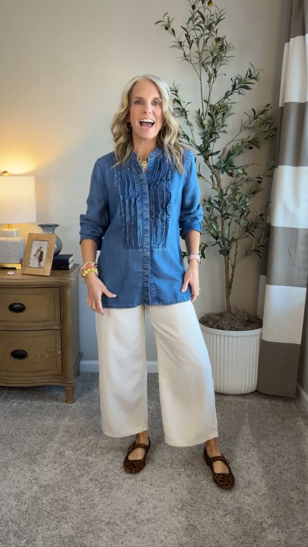 Casual outfit or work look for a casual office m Use COAST15 On Allie + Bess 

#LTKOver40 #LTKWorkwear #LTKootd