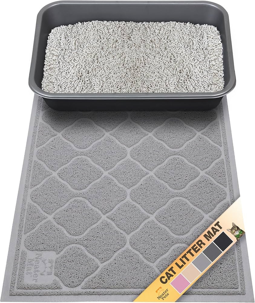 Neater Pets Neater Mat Cat Litter Rug, Thick & Durable Cat Mat for Litter Box, Trapper Pad Catche... | Amazon (US)