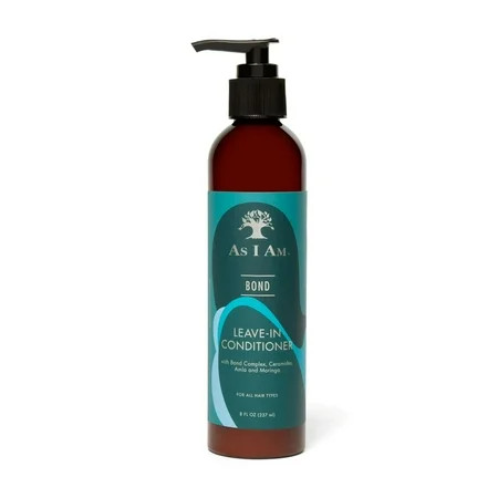 As I Am Bond Leave-In Conditioner or Damaged Hair Moisture Support and Frizz Control 8 fl.oz with Moringa, Amla, & Ceramides | Walmart (US)