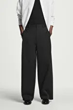 PLEATED COTTON WIDE-LEG PANTS | COS (US)