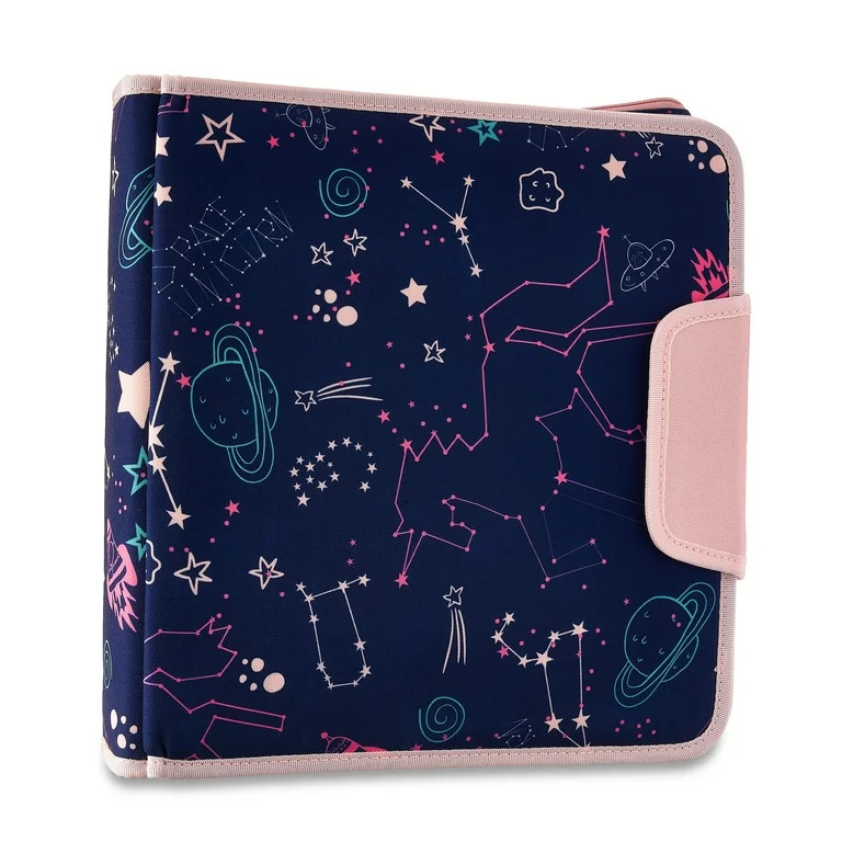 Pen+Gear Zipper Binder, 2" Round Ring , Constellations | Walmart (US)