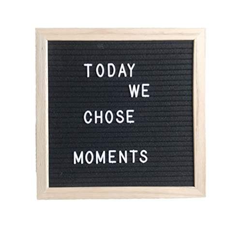 Felt Board Felt Letter Board, 10 x 10 inch Message Board Word Board Letter Board Sign Bulletin Board Letters, Pregnancy Announcements Baby Announcement Sign, Valentines Day Gifts for Her Letterboard | Amazon (US)