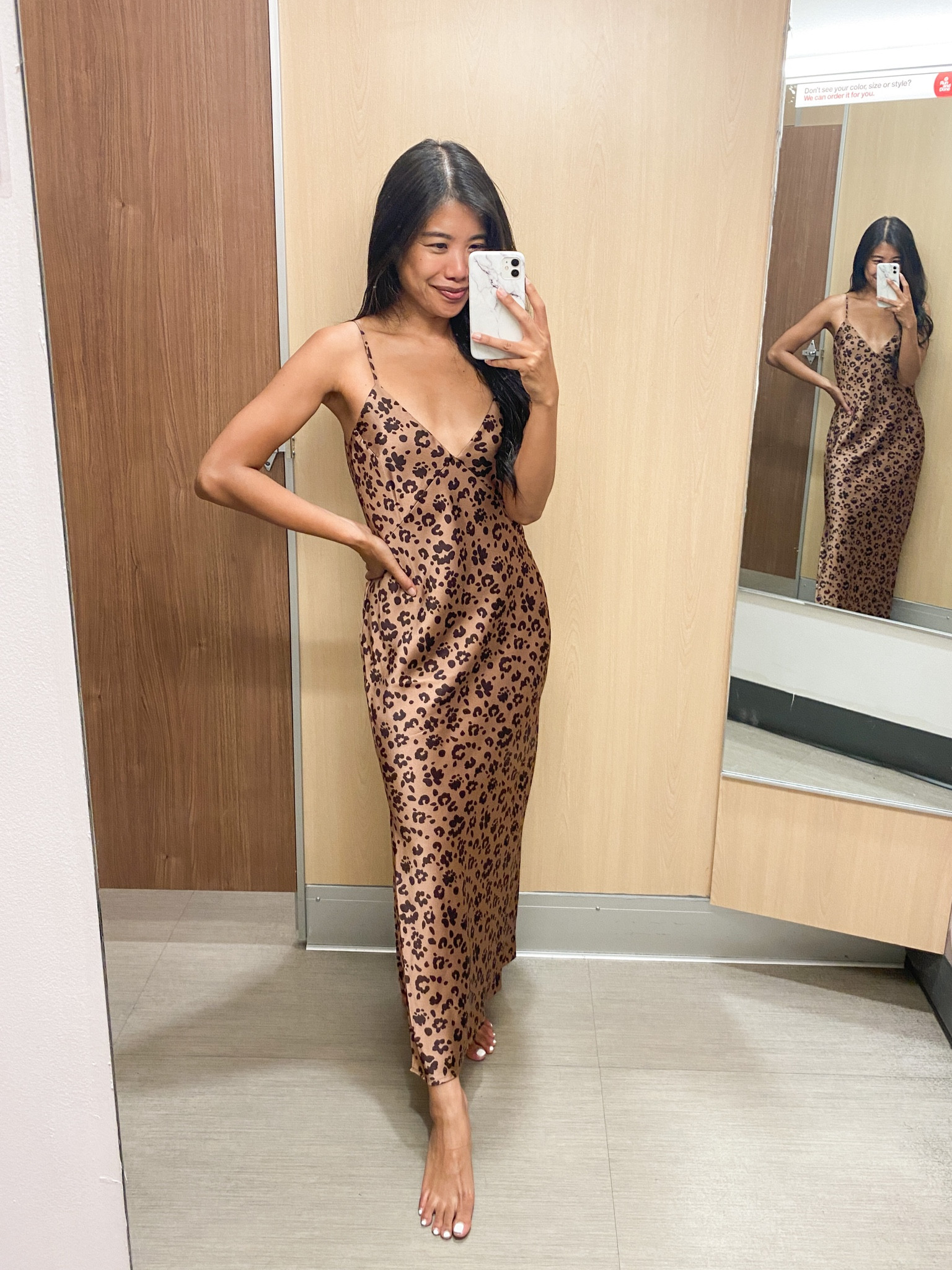slip dress target TARGET: Women's Maxi It features thin spaghetti straps and a graceful drape that accentuates your natural curves Found these pretty satin slip