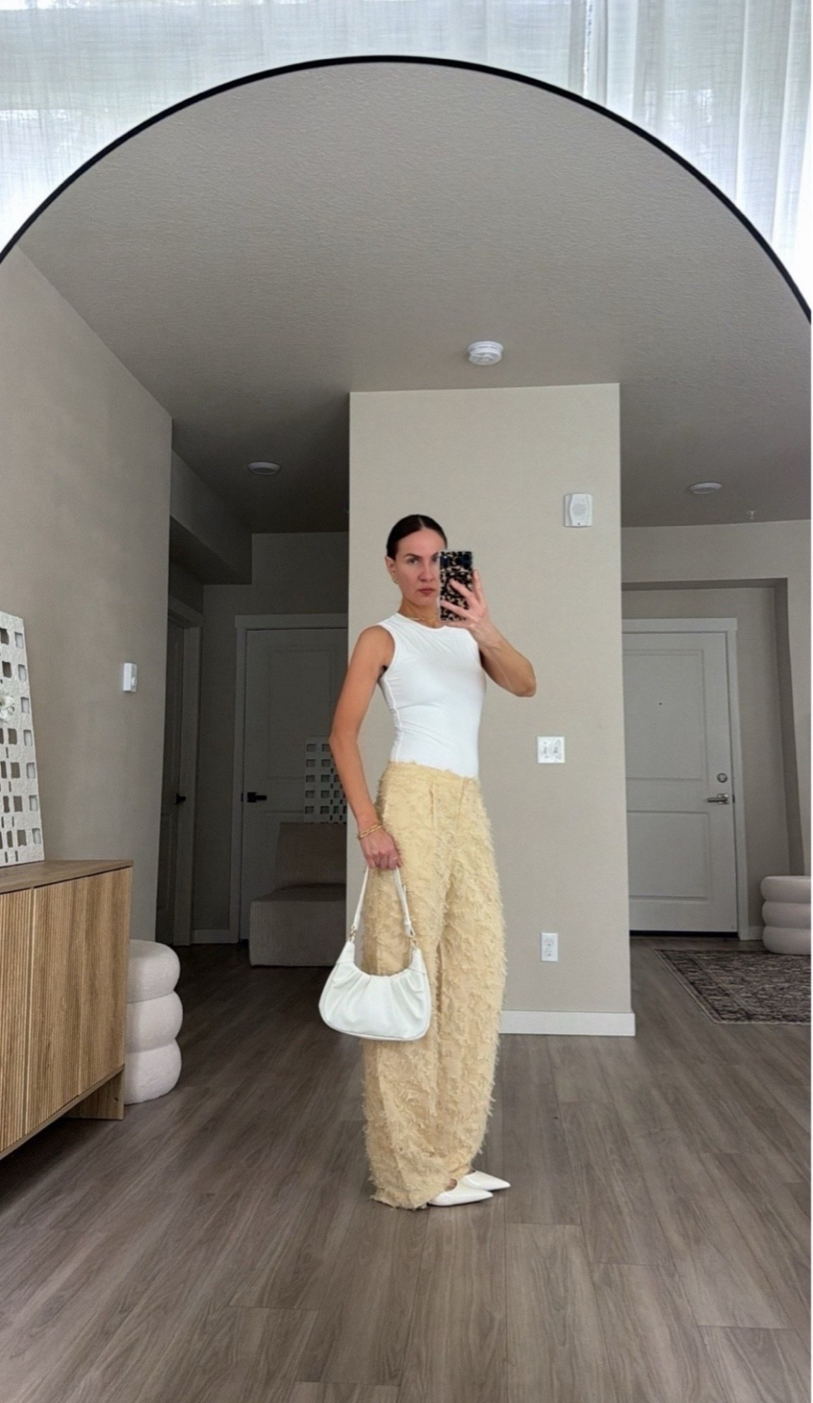 wearing size small in top and bottom