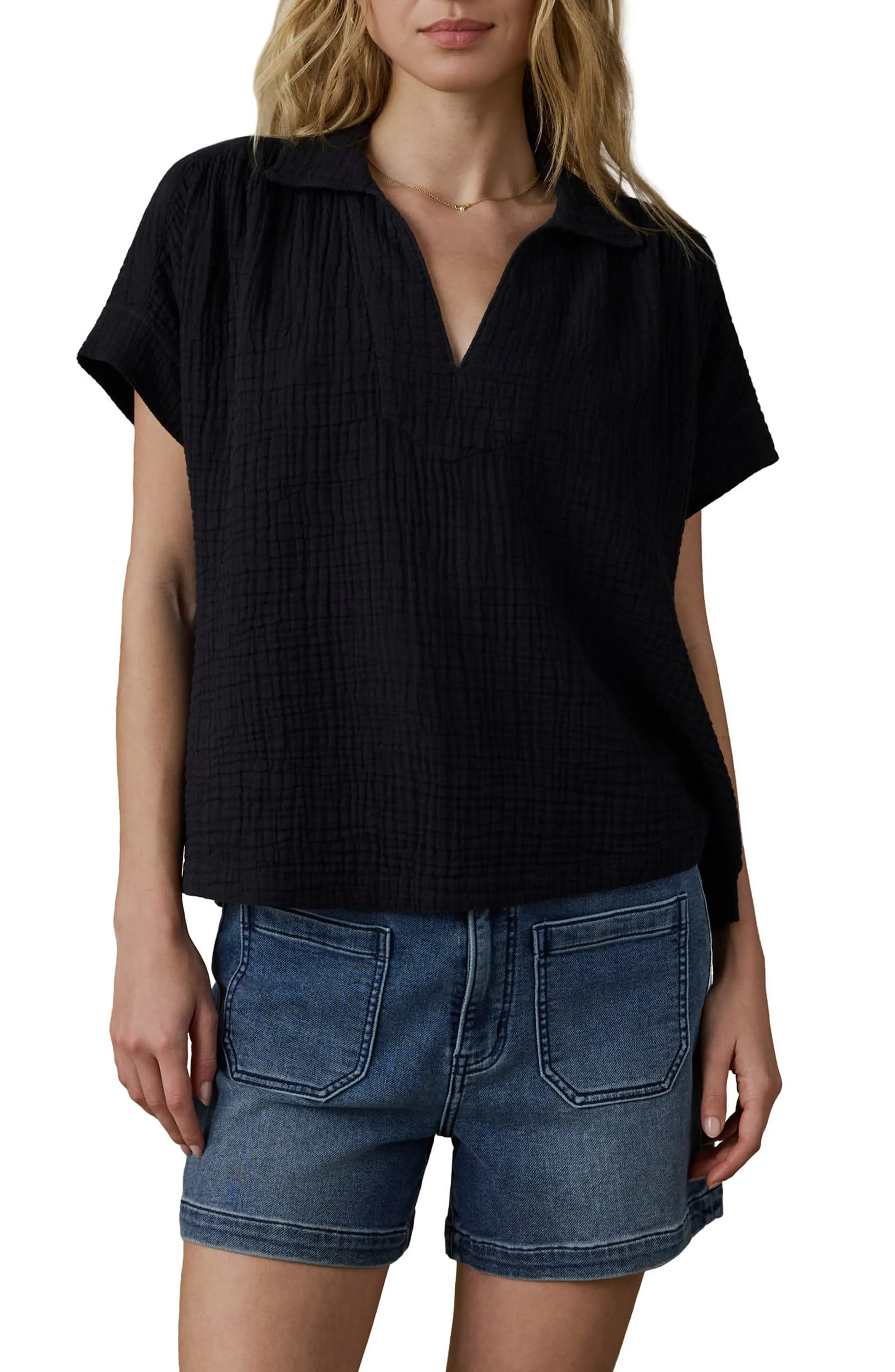 Dune Zoe Cotton Gauze Top (Women) | Nordstrom | Nordstrom