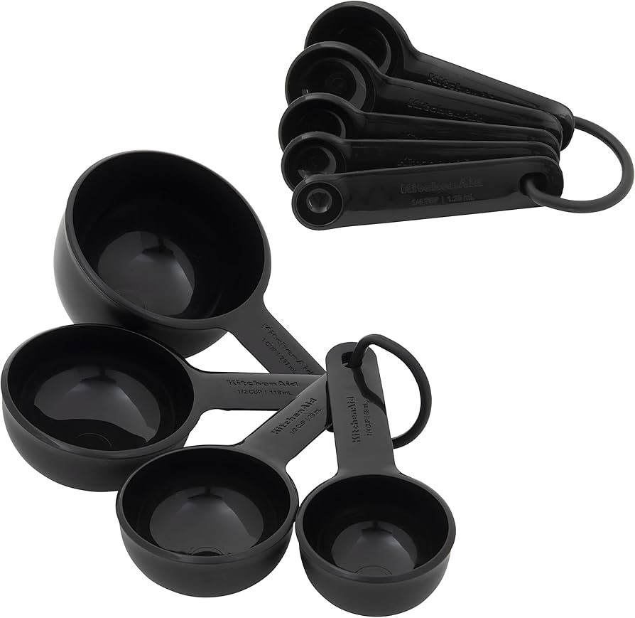 KitchenAid Universal Easy To Read Measuring Cup and Spoon Set with Soft Grip Handle for Maximum C... | Amazon (US)