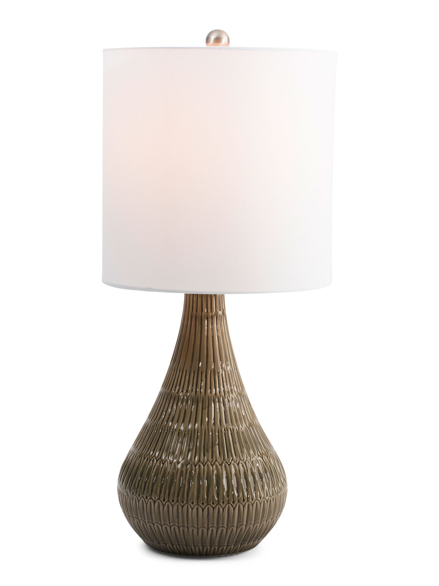 27in Wyatt Texted Ceramic Table Lamp | Bedroom | Marshalls | Marshalls