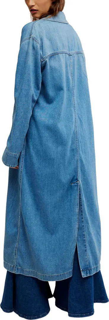 Monique Longline Denim Duster | Nordstrom