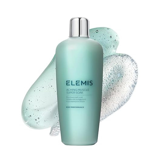 ELEMIS Aching Muscle Super Soak 400ml, Natural Bath Milk Soak To Ease Muscle Aches & Tension     ... | Amazon (US)
