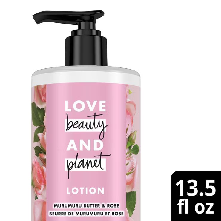 Love Beauty & Planet Murumuru Butter and Rose Oil Hand and Body Lotion - 13.5oz | Target