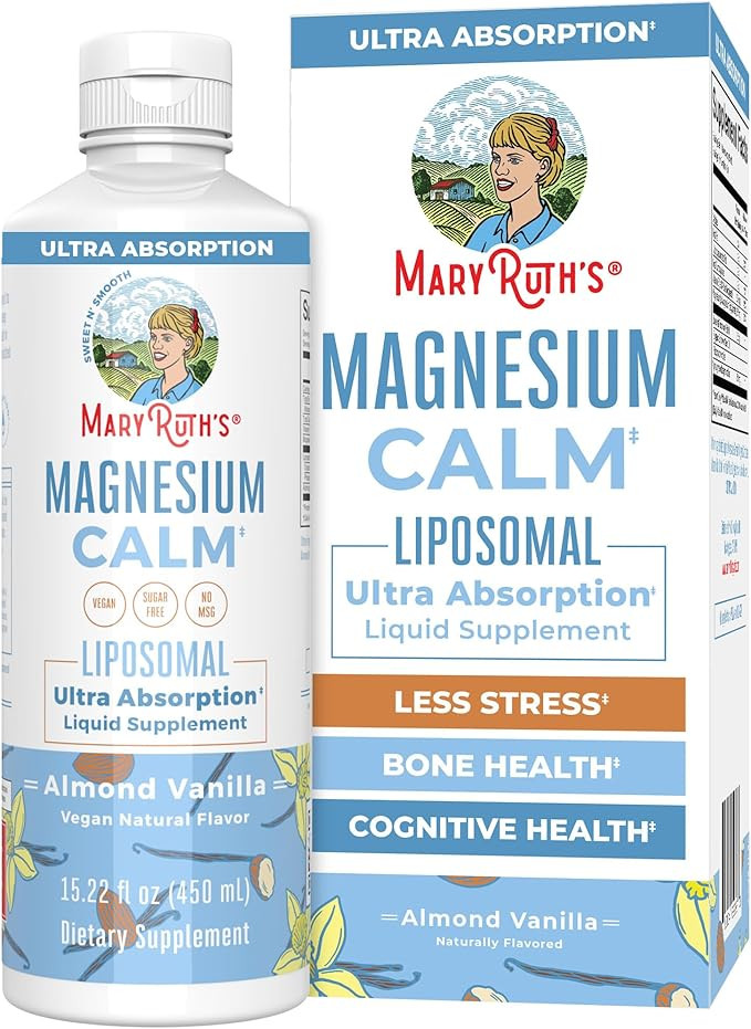 MaryRuth Organics Magnesium Liposomal| Magnesium Supplement | Magnesium Bisglycinate | Muscle & B... | Amazon (US)