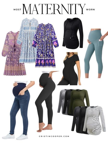 My most worn maternity clothes. Dresses, jeans, tops and workout leggings.

#LTKbump #LTKfindsunder50 #LTKstyletip