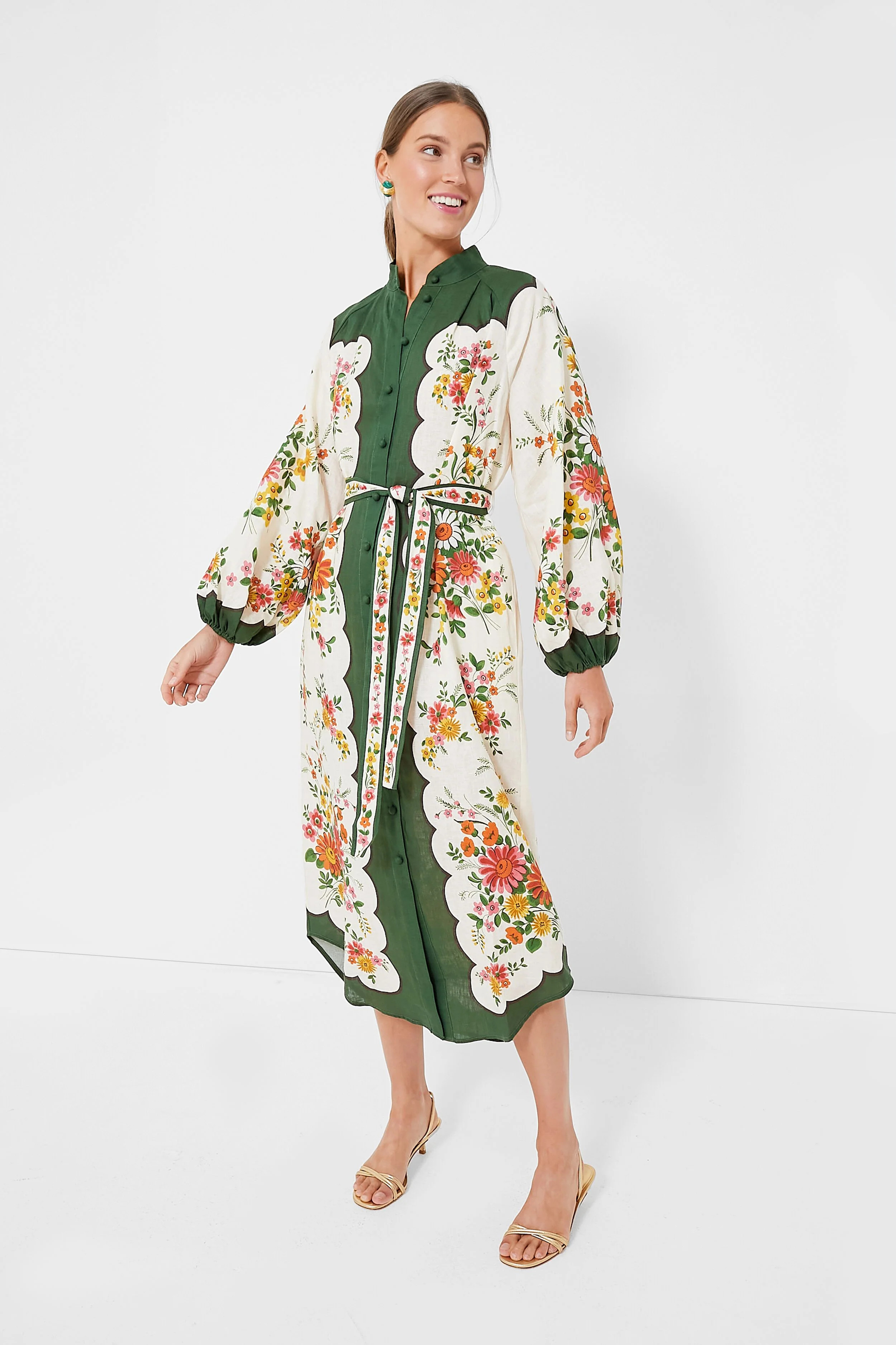 Forest Elisabetta Shirtdress | Tuckernuck (US)