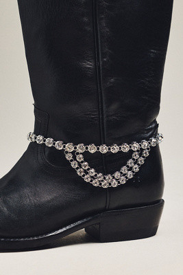 By Anthropologie Rhinestone Boot Chain | Anthropologie (US)