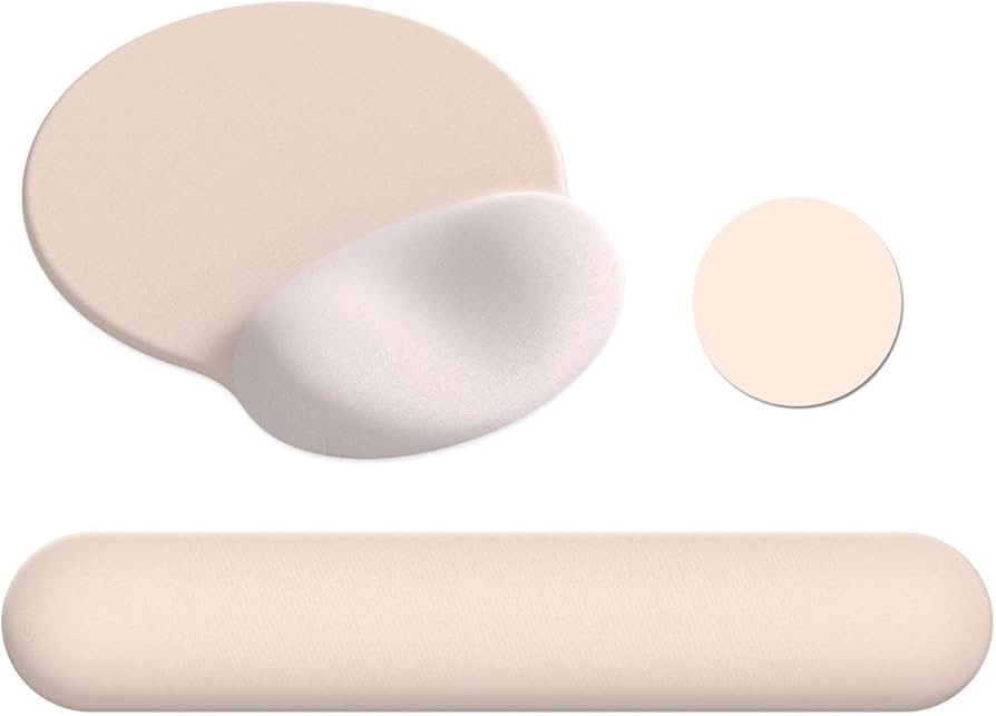 AIMSA Mouse Pad with Wrist Rest Support, Keyboard Wrist Rest Set, Ergonomic Memory Foam Mousepad ... | Amazon (US)