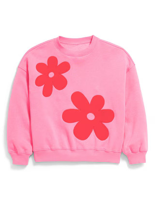 Oversized Graphic Tunic Sweatshirt for Girls | Old Navy | Old Navy (US)