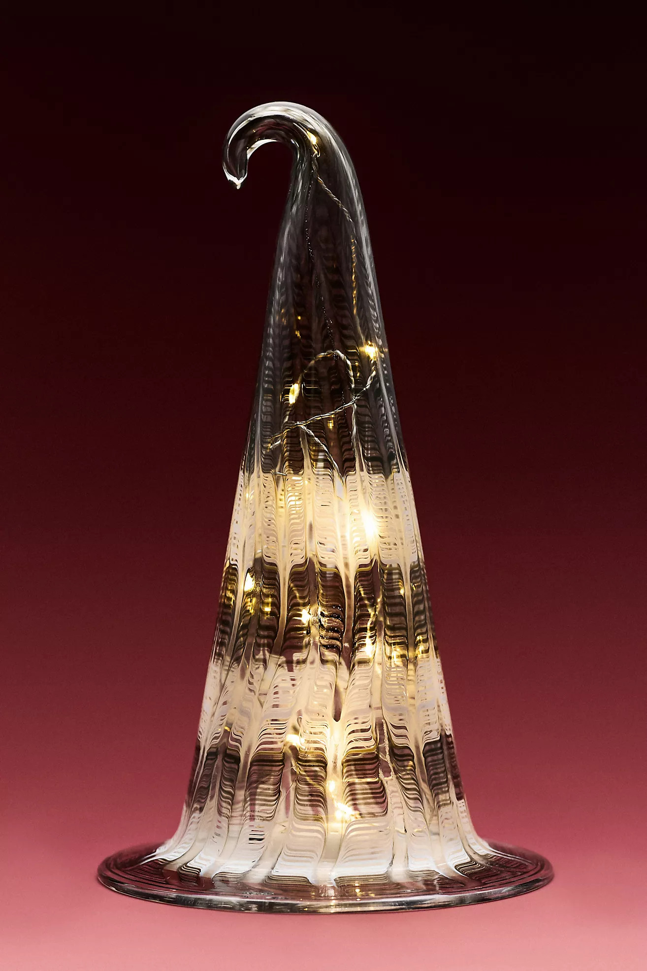 Light-Up Glass Witch Hat | Anthropologie (US)