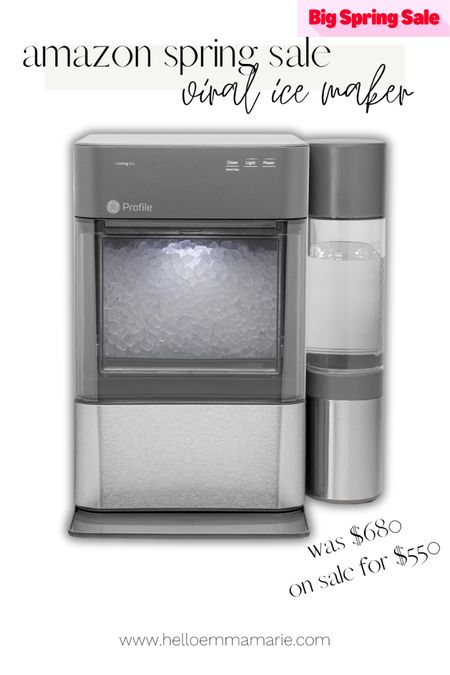 Amazon spring sale // viral GE nugget ice maker 

#LTKhome #LTKfamily #LTKsalealert