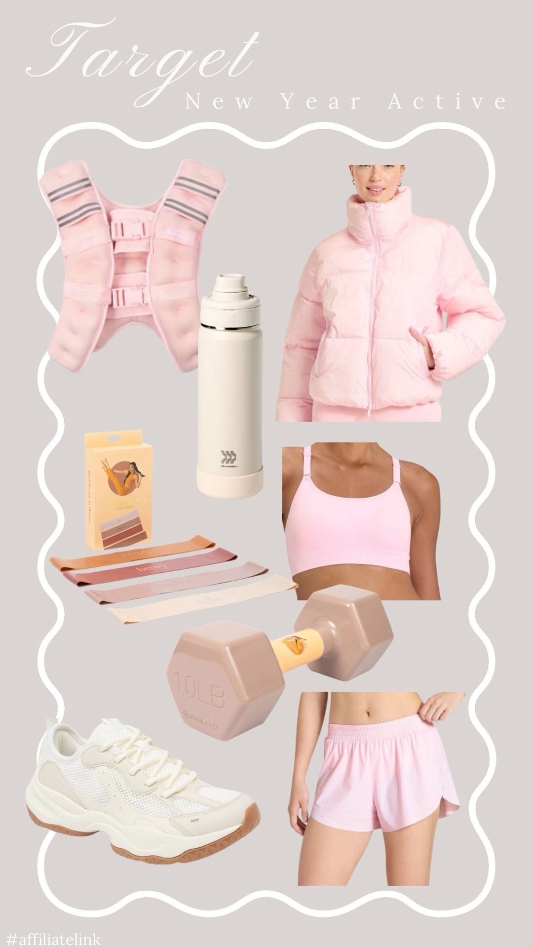 Target activewear 💗


#targetactive #neutralactivewear #target #targetfinds #newtargetarrivals #athleisure #leggings #puffer #newyearreset #everydayactive # softneutrals #athleisuredaily #activewear

#LTKselfcare #LTKActive #LTKfitnessgoals