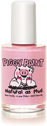 Piggy Paint 100% Non-toxic Girls Nail Polish - Safe, Chemical Free Low Odor for Kids, Sweetpea | Amazon (US)