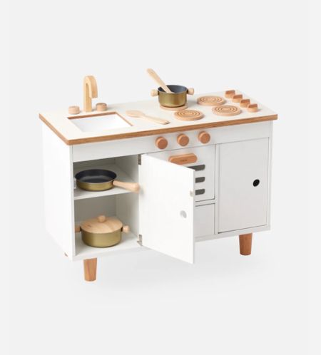 OMG, this neutral play kitchen set is 20% off! Can’t wait to get this for my Littles 

The Play Kitchen is back with an upgraded design. No tool assembly that can be completed in under 5 minutes! Watch your little one whip up big flavor as they turn up the stove's heat and organize their cooking supplies with interactive knobs and doors.
 

#LTKKids #LTKHome #LTKBaby