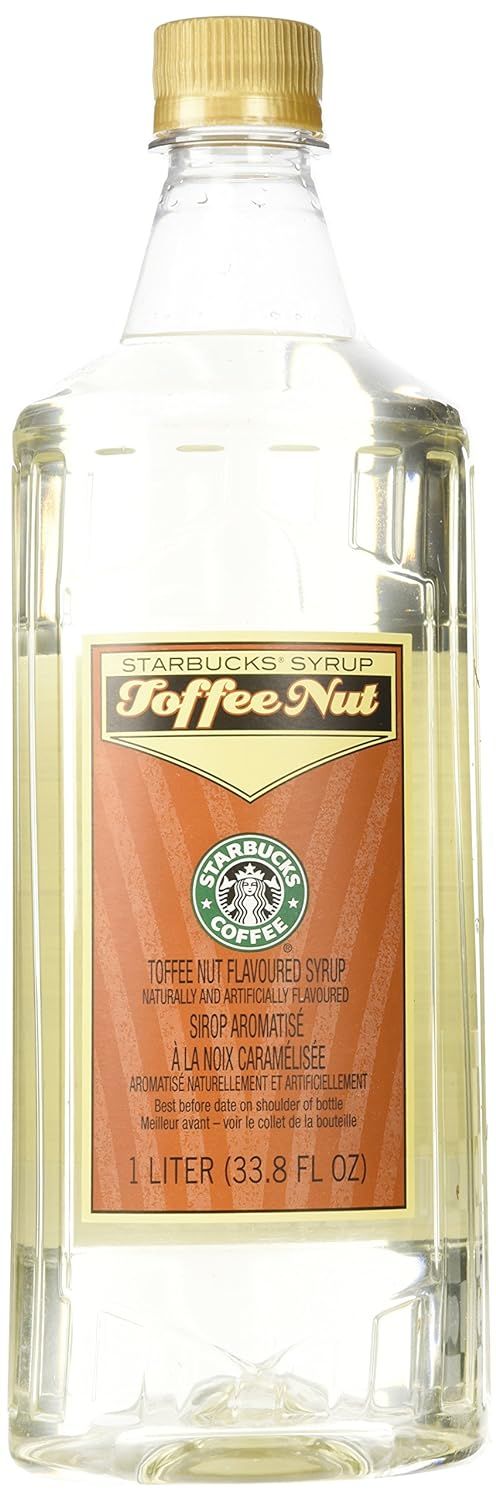 Starbucks Toffee Nut Syrup (1-Liter) | Amazon (US)