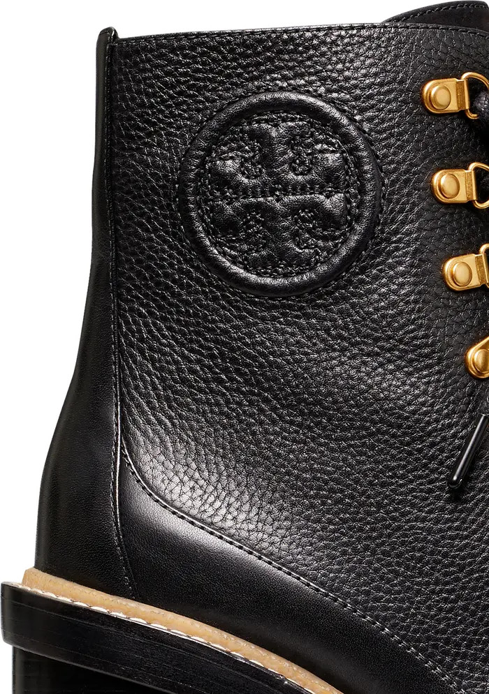 Tory Burch Miller Mixed Materials Lug Sole Boot | Nordstrom | Nordstrom