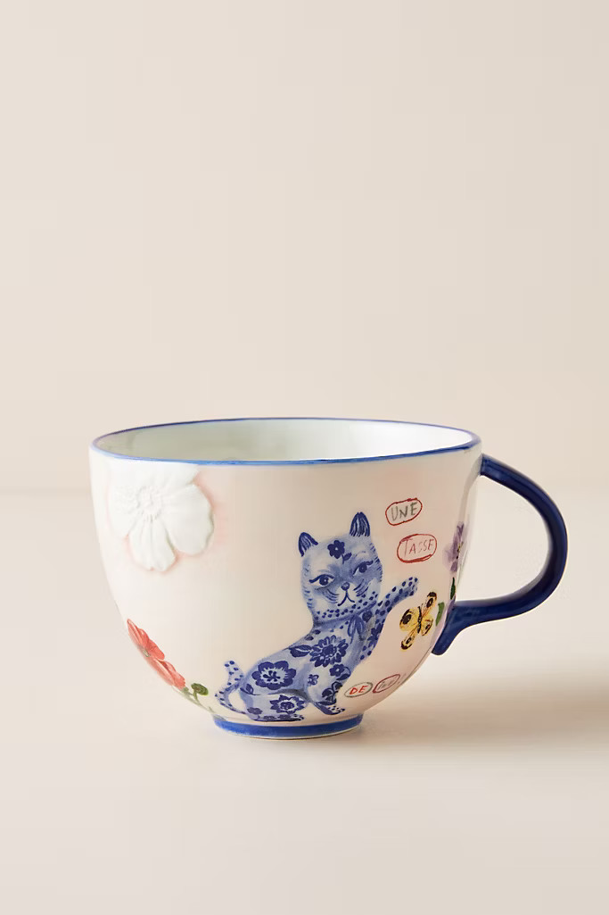 Nathalie Lete Titania Mug | Anthropologie (US)
