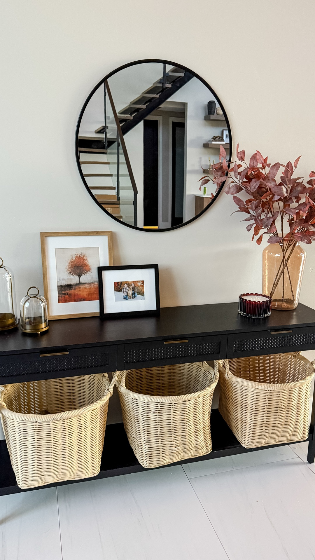 Fall entry table decor 

#LTKHome #LTKSeasonal #LTKautumn