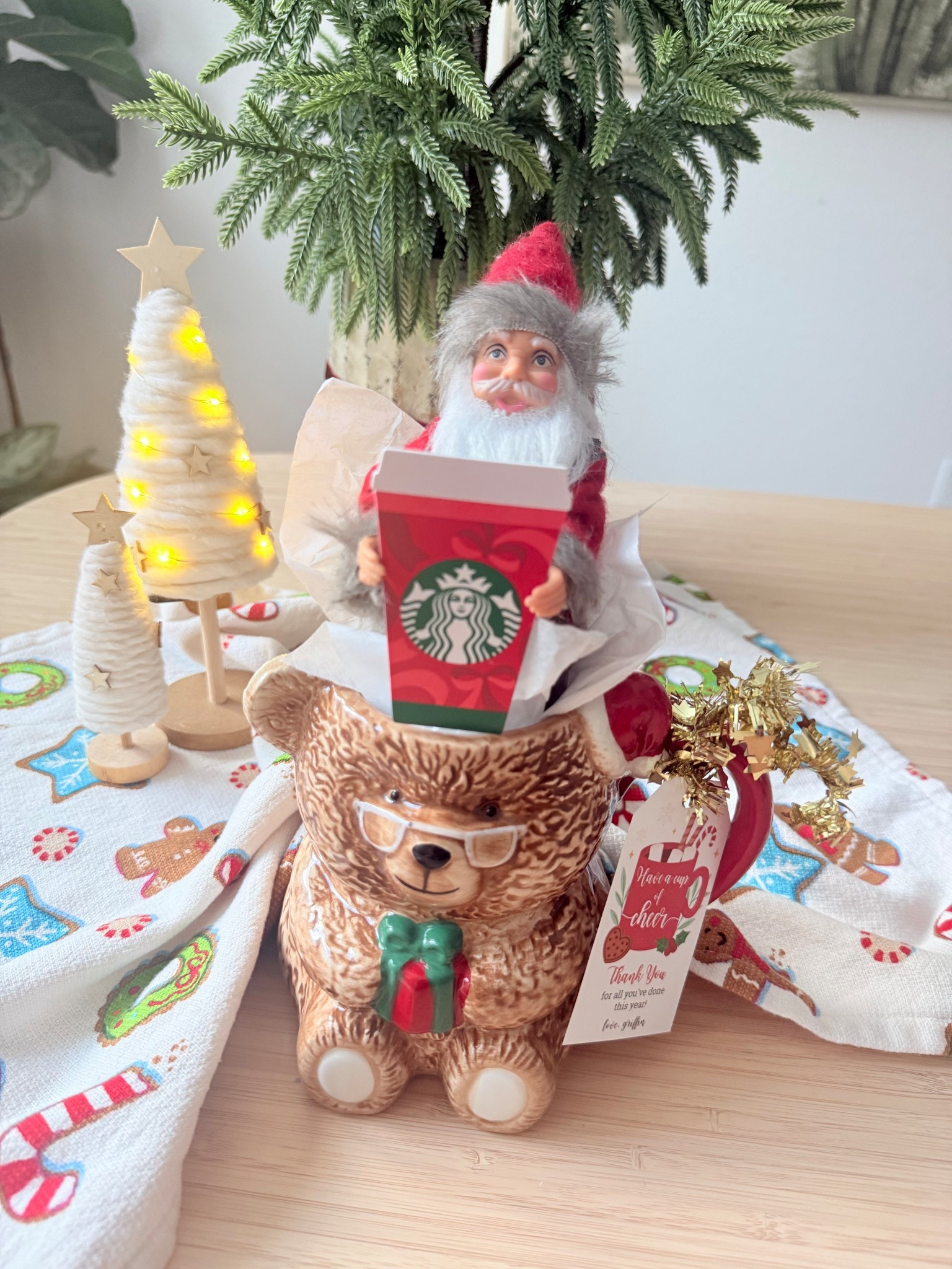 Teacher gift idea! This little Santa ornament is from Dollar Tree so I can’t link him unfortunately!

#LTKKids #LTKHoliday #LTKGiftGuide