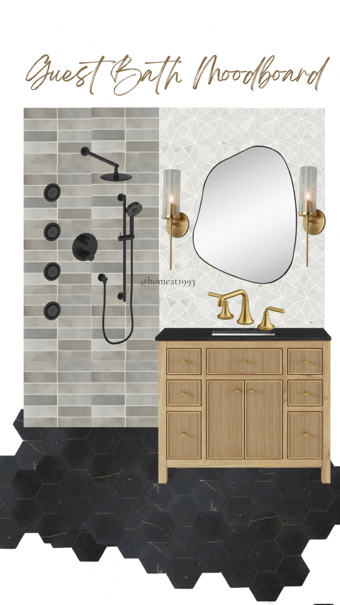 Designing my guest bath with all items from Wayfair!


Guest bathroom, shower design, bathroom remodel, bathroom materials, wayfair finds, home finds #ltkhome @wayfair, #wayfair, #wayfairpartner #paidlinks
 

#LTKHome