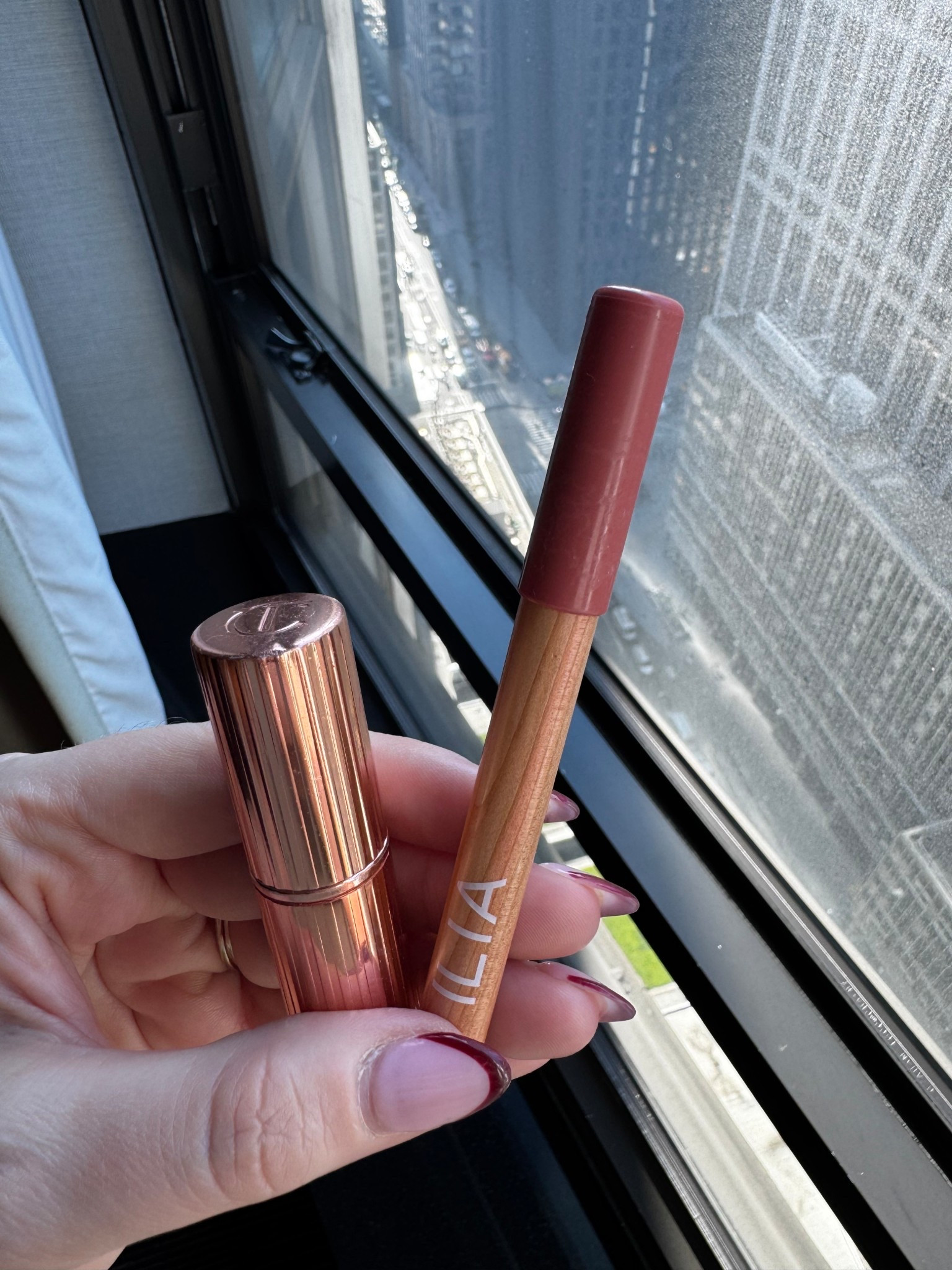 Ilia in the shade “pampas”
Charlotte Tilbury in the shade “bitch perfect” 


#LTKBeauty #LTKStyleTip #LTKSeasonal