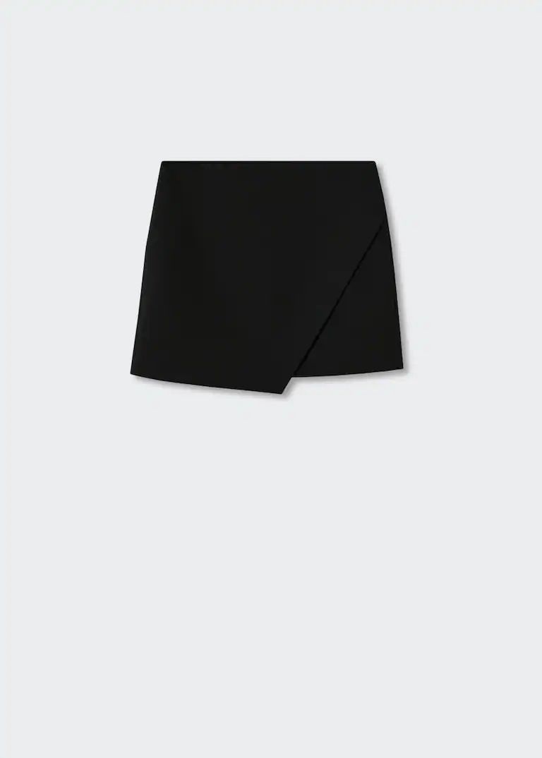 Wrap miniskirt | MANGO (UK)