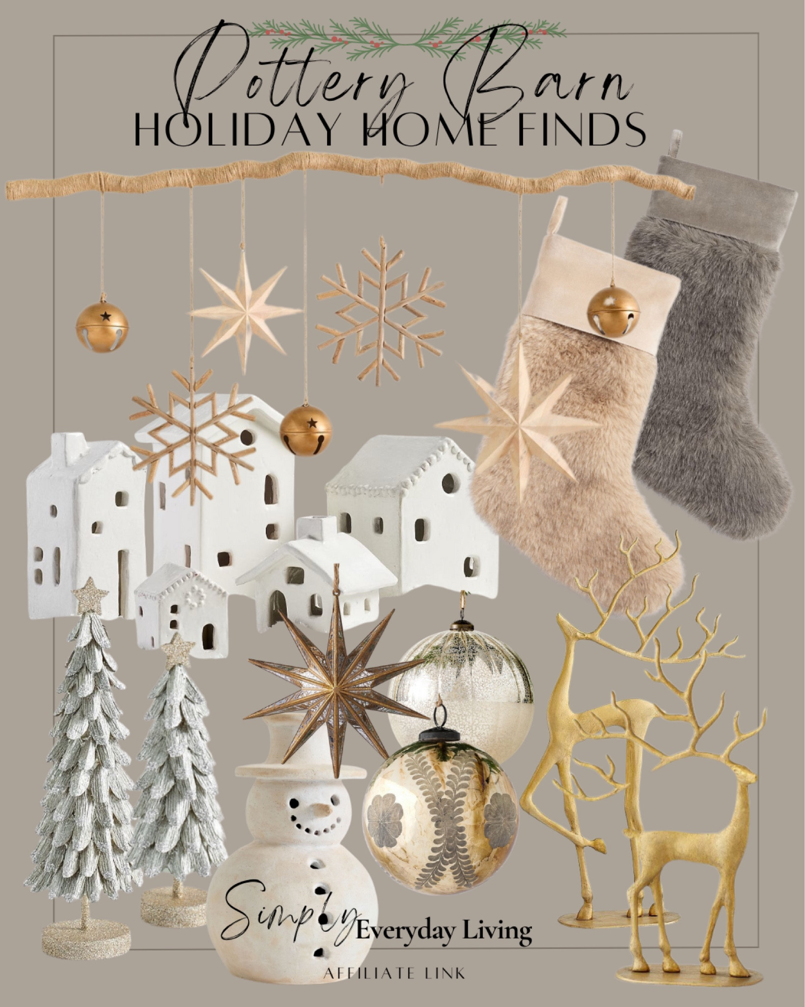 Pottery Barn Holiday Home Finds

#LTKHoliday #LTKHome #LTKSeasonal