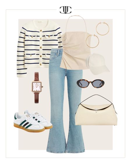 The spring wardrobe checklist is here and it’s all about versatile pieces to transition into warmer weather. Here are a few key pieces to dress up or down many spring outfits including lightweight sweaters, trench coats, a good denim jacket and a few other items. 

Spring outfit, summer outfit, sunglasses, watch, earrings, casual outfit, sneakers, cardigan, denim jeans 

#LTKstyletip #LTKover40 #LTKshoecrush