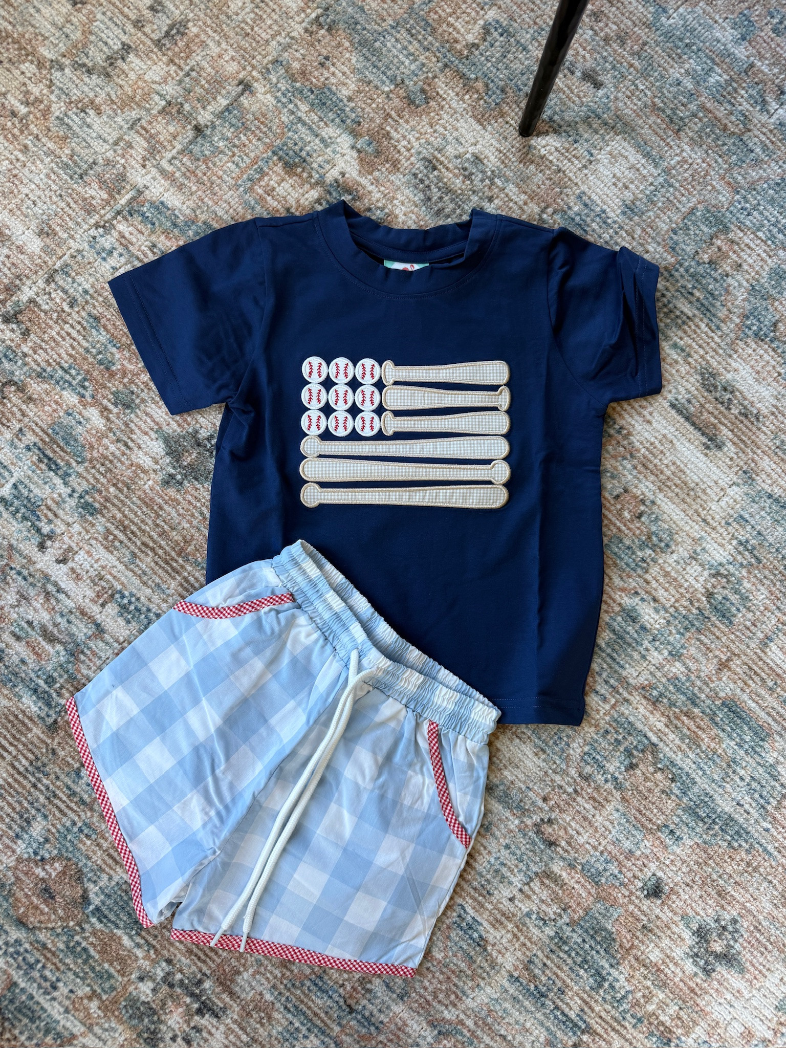Love that you can get this outfit monogrammed!

Smocked flamingo, smocked flamingo outfits, kids baseball sets, baseball outfit, kids gingham shorts, kids outfits, toddler boys outfit, boy mom, Grace white

#LTKKids #LTKSeasonal #LTKootd