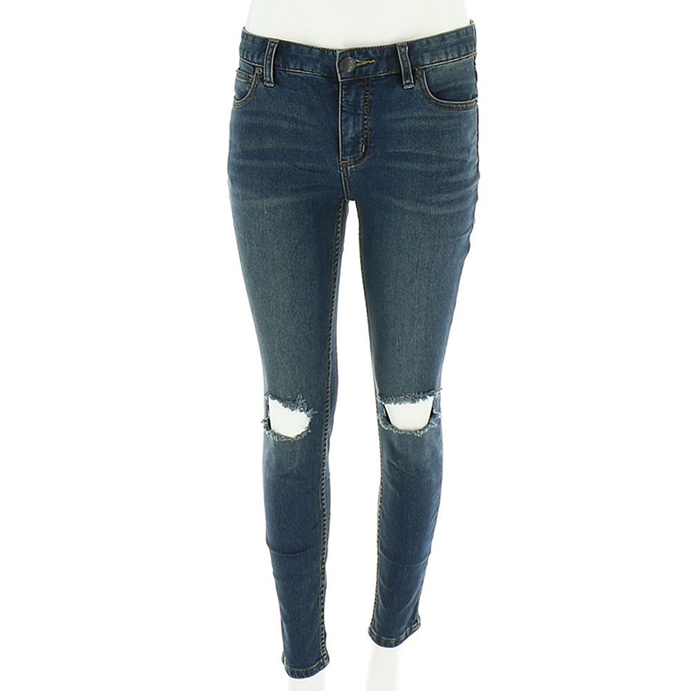 Free People Women's Skinny Destroyed Jean | Shoemall.com