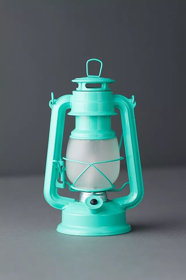 LED Frosted Glass Lantern | Anthropologie (US)
