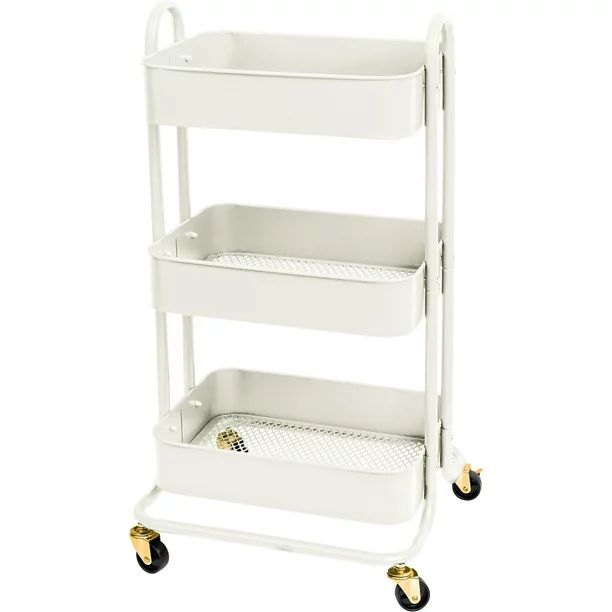 We R Memory Keepers La Cart Storage Cart With Handles- Off White - Walmart.com | Walmart (US)