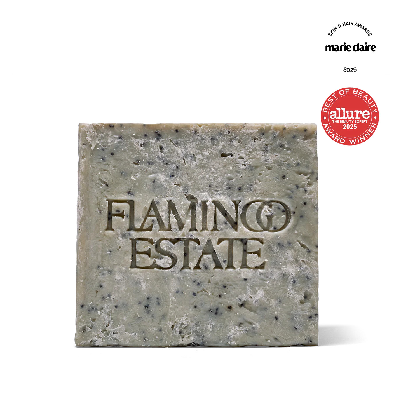 Morning Exfoliating Peppermint Soap Brick | Flamingo Estate