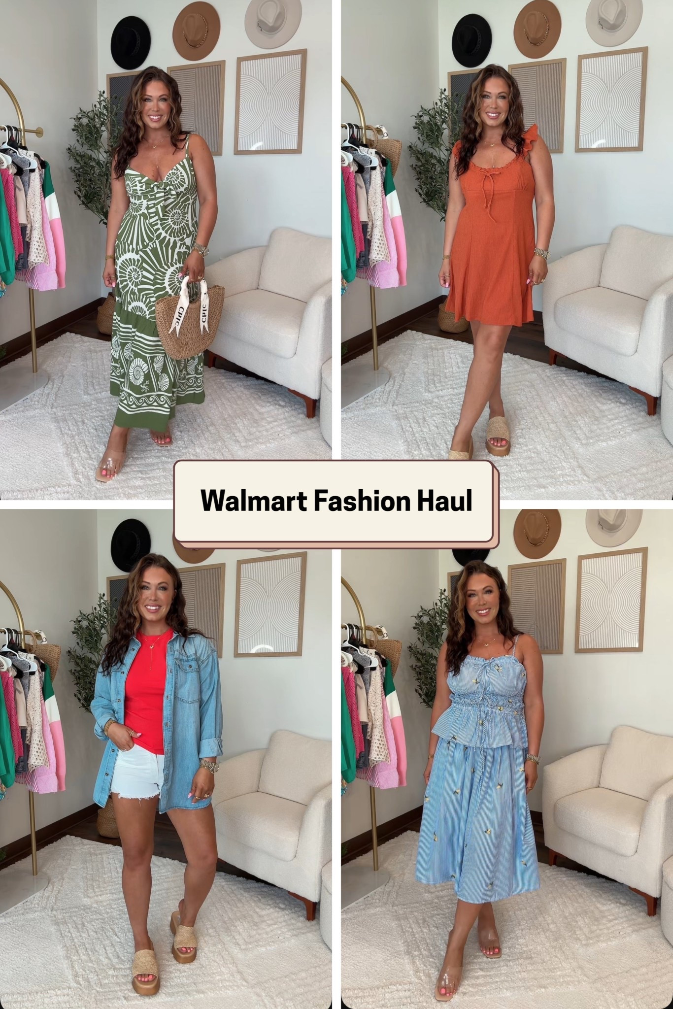 Walmart Summer Fashion Haul! The cutest summer pieces for every day 🩷 #walmartpartner 

Tee- medium, tank- small, 🍋 skirt 0, orange dress- small, denim top medium, white shorts- size 6, red basic- small, green dress- small 

@walmartfashion Walmart Fashion, Walmart spring fashion, Walmart outfits 

#LTKWatchNow #LTKSpringSale

Follow my LTK @stylebyninarenee on the @shop.LTK app to view this post and get my exclusive app-only content!

#liketkit 
@shop.ltk
https://liketk.it/5h0Vl

#LTKFindsUnder50 #LTKStyleTip #LTKMidsize #LTKFindsUnder50 #LTKMidsize #LTKStyleTip