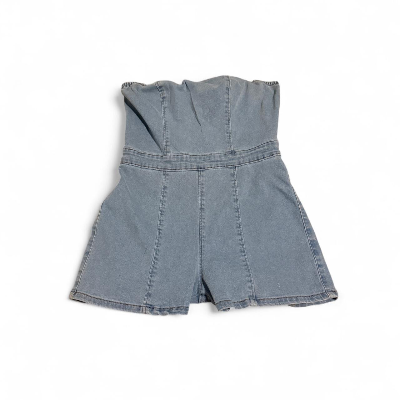 SHEIN Women's Romper - Blue - S | Depop US